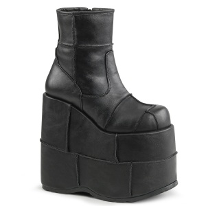 Vegan 18 cm STACK-201 cyberpunk bottines homme plateforme extrme