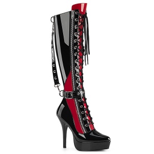 Verni 13,5 cm high heels bottes pleaser plateforme