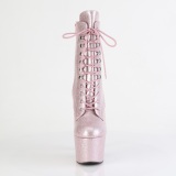 Blush glitter 18 cm pleaser bottines talons hauts femme