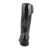 CAPTAIN-105 noires botte de capitaine cosplay halloween bottes pour hommes