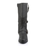 CARRIBEAN-299 noires mousquetaire botte de capitaine bottes pirates hommes