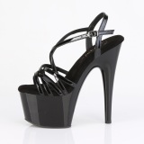 Noir 18 cm ADORE-713 pleaser sandales talon aiguille femme