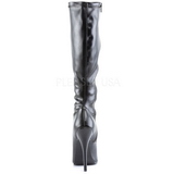 Noir Mat 15 cm DOMINA-2000 Bottes Talon Haut Femme