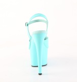 Turquoise 18 cm ADORE-709 pleaser sandales talons hauts femme