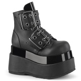 Vegan 11,5 cm BEAR-104 emo bottines compenses plateforme  boucles