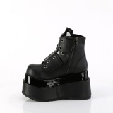 Vegan 11,5 cm BEAR-104 emo bottines compenses plateforme  boucles