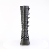 Vegan 12 cm STOMP-223 bottes compenses plateforme cyberpunk  boucles