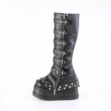 Vegan 12 cm STOMP-223 bottes compenses plateforme cyberpunk  boucles