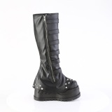 Vegan 12 cm STOMP-223 bottes compenses plateforme cyberpunk  boucles