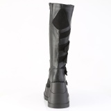 Vegan 12 cm STOMP-228 bottes compenses plateforme cyberpunk  boucles