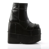 Vegan 18 cm STACK-201 cyberpunk bottines homme plateforme extrme