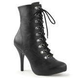 Vegan noir 13 cm EVE-106 bottillons riccianera travesti