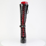 Verni 13,5 cm high heels bottes pleaser plateforme