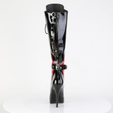 Verni 13,5 cm high heels bottes pleaser plateforme