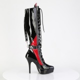 Verni 13,5 cm high heels bottes pleaser plateforme