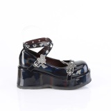 Vernis 7 cm CUBBY-25 emo chaussures mary jane  boucles